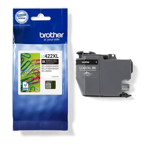 Cartuccia Brother nero  LC422XLBK